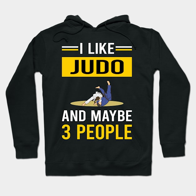 3 People Judo Hoodie by Bourguignon Aror